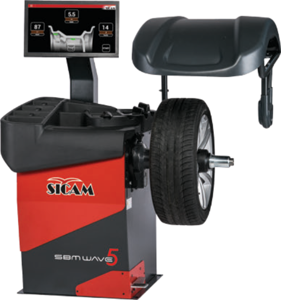 SICAM SBM WAVE 5 Touch Radauswuchtmaschine