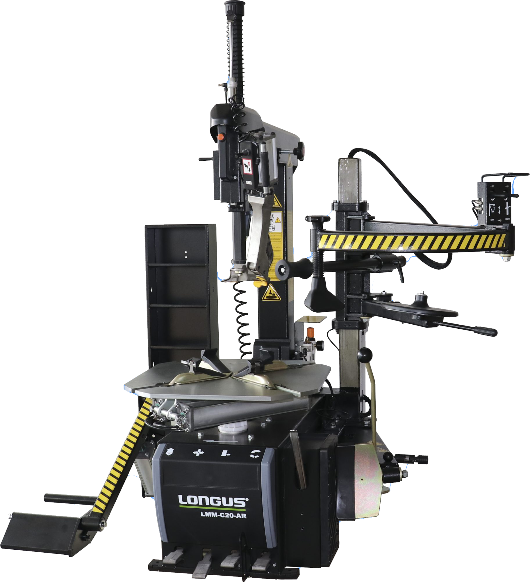 Longus LMM-C20-AR Reifenmontiermaschine mit Hilfsmontagearm