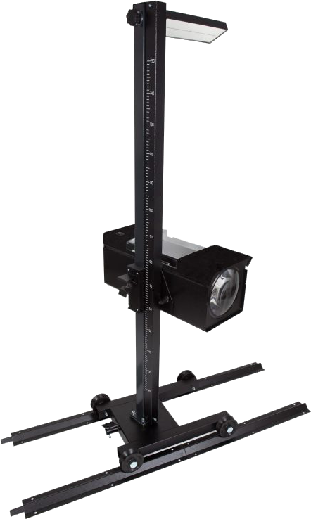 Longus HL-26 DZ auf Schienen mit drehbarer Säule